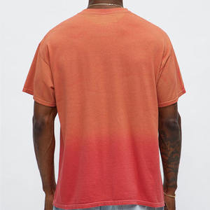 Camiseta Personalizada Extra Grande para Hombre, Corte Holgado, Cuello Redondo, Algodón Lavado, Estilo Casual Urbano, Fabricante OEM ODM, Venta al Por Mayor, EE. UU. - Product Image 3