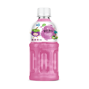 NPV Bici Bici <b>Pineapple</b> Juice with Nata De Coco Puree 300ml X24 Bottles - Product Image 4