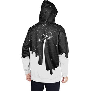 Sudadera con Capucha Sublimada con Diseño Gráfico de Tendencia 2026 para Hombre, Logotipo Personalizado, Talla Grande, Felpa de Algodón Grueso de 430g - Product Image 4
