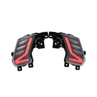 Feu arrière LED intégré pour moto TMAX 530 avec clignotants et lentille fumée