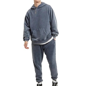 Personnalisé 450 500gsm Hommes Jogger Survêtement Hommes Lourd Baggy Pantalon De Survêtement À Capuche Flare Pantalon De Survêtement et Ensembles À Capuche Survêtement Hommes - Product Image 1