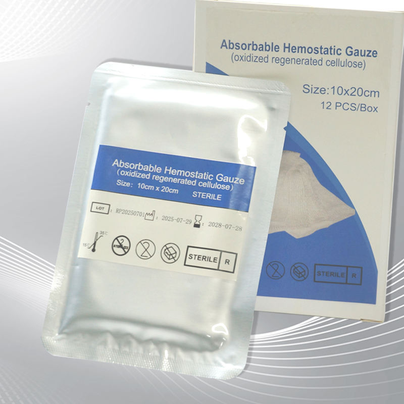 Sterile ORC Knit Absorbable Hemostat Oxidized Regenerated Cellulose ...