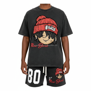 Conjunto de Ropa Urbana para Hombre, Estampado Personalizado, OEM, Venta al Por Mayor - Product Image 4