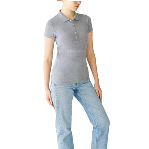 Camiseta Polo de Algodón Suave para Mujer con Tela Elástica, Diseño Clásico Atemporal y Corte Relajado para Uso Casual, Trabajo, Aire Libre y Diario - Product Image 6
