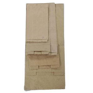 ถุงกระดาษธรรมชาติ MF คราฟท์ธรรมชาติขนาด5x3x11 60 GSM V - Product Image 1