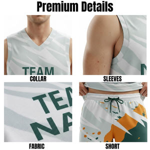 ชุดยูนิฟอร์มบาสเก็ตบอลแบบซับลิเมชั่นสำหรับผู้ชายขายส่ง เสื้อบาสเก็ตบอลแบบกำหนดเอง ชุดยูนิฟอร์มบาสเก็ตบอลแบบกลับด้านได้สำหรับผู้หญิง - Product Image 6