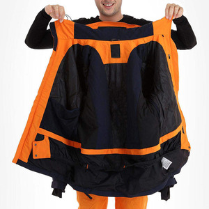 Ensemble de ski imperméable personnalisé pour homme avec logo – Veste et pantalon de snowboard d'hiver pour activités extérieures, coupe-vent et isolé – Vêtements de neige OEM en gros - Product Image 4