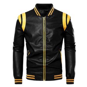 Chaqueta de Cuero Genuino Hecha a Medida para Hombre, Nueva Moda 2026, Estilo Motero - Product Image 3