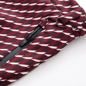 Nueva Colección 2026: Abrigo Acolchado de Esquí para Mujer con Capucha y Cremallera, Color Borgoña, Estilo Urbano, Chaqueta Impermeable y Pantalones Cortavientos - Product Image 3