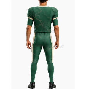 American Football Uniform Premium Custom <b>Heat</b>-Transfer Polyester Breathable Lightweight Jersey Football <b>Pants</b> for Training - Product Image 4