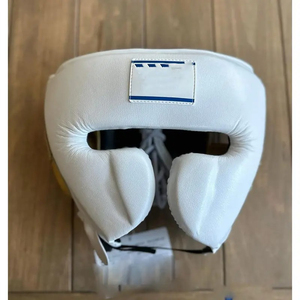 Nuevo Protector de Cabeza de Boxeo Unisex Edición 2026, de Cuero PU, Resistente a Impactos, Diseño Abierto, para Sparring, con MOQ Bajo - Product Image 4