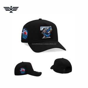 Custom 3D Embroidered 6 Panel Snapback <b>Baseball</b> <b>Cap</b> | Flat Brim Adjustable Polyester/Cotton Sports <b>Cap</b> | OEM/ODM Custom Logo | - Product Image 2