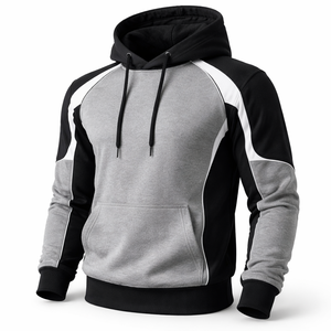 Sudadera con Capucha Personalizada al por Mayor para Carreras, de Invierno, Sólida, Bordada, 100% Algodón Orgánico - Servicio OEM para Pedidos al por Mayor - Product Image 3