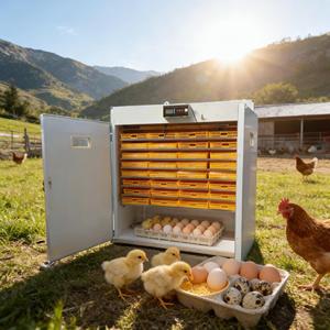 Machine d'incubation automatique à double alimentation, à taux d'éclosion élevé, pour l'élevage hors réseau – Prix usine, vente chaude - Product Image 1