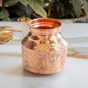 Mug en cuivre Tamba Kalash Premium - Design contemporain, portable, pour usage domestique - Product Image 6