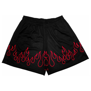 Shorts en maille respirants pour hommes, confortables, avec ceinture élastique, shorts de baseball, impression par sublimation, shorts pour hommes, meilleur style streetwear - Product Image 2