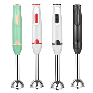 <span class=keywords><strong>Mixeur</strong></span> Plongeant Électrique 300W pour Smoothies, Aliments pour Bébé et Soupes - Hachoir Manuel pour Légumes - Product Image 4