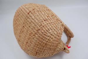 Panier à poules en jacinthe d'eau tressée, fait main, panier de rangement, vente en gros, écologique, fabriqué au Vietnam - Product Image 4