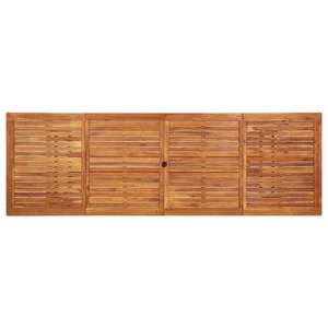 Mesa de Comedor Grande de Madera de Acacia Sólida, Muebles Duraderos para Exteriores - Product Image 4