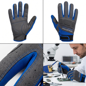 Guantes Mecánicos con Certificación CE de MALUZA INDUSTRIES, Resistentes al Aceite, de Alta Resistencia, de Seguridad, Antideslizantes, con Pantalla Táctil - Product Image 4