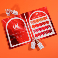 Ensemble de vernis à ongles en gel avec nuancier, collection Hawaii, gel permanent, usage professionnel en salon, étiquette privée, vente en gros, OEM personnalisé