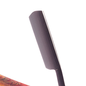 Professional Stainless Steel Straight <b>Razor</b> with Wooden Handle Single Blade Shaving Tool for <b>Men</b> Barber Shop Use - Product Image 3