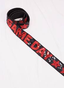 Nouvelle ceinture tendance artisanale en perles de rocaille, design original GO POKES, style ethnique pour festival, sac ceinture. - Product Image 6