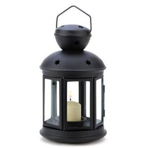 Black Metal Handmade Eco-Friendly Durable Lantern Decorative <b>Candle</b> <b>Holder</b> Vintage Hanging Indoor <b>Outdoor</b> Home Garden Wedding - Product Image 3