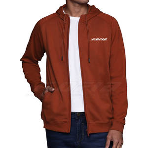 Sweat à capuche zippé décontracté pour homme avec poches, idéal pour les activités sportives en extérieur - Product Image 4