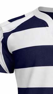 Ensemble d'uniformes de rugby unisexes respirants et abordables, personnalisables par sublimation, maillot d'équipe en polyester 100% écologique à séchage rapide - Product Image 6