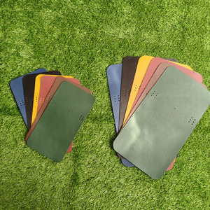 Couverture de carnet A5 en cuir de vache noir professionnel, étui pour carnet de notes en cuir véritable tanné de qualité supérieure, organiseurs de papeterie élégants - Product Image 5