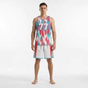 Nouvelle tenue de basket élégante avec couleurs personnalisées et un design unique et exceptionnel pour l'identité et les performances de l'équipe. - Product Image 1