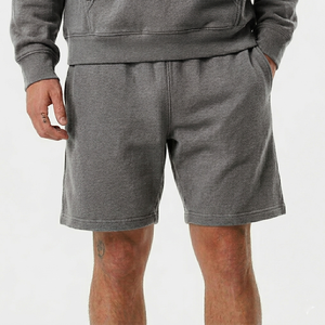 Shorts en molleton brossé pour hommes, prix d'usine, fabrication OEM - Product Image 3