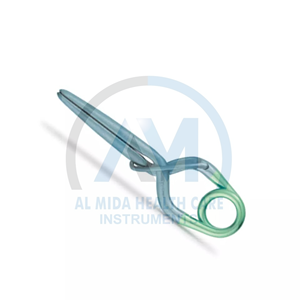 Al Mida Healthcare Surgical Scissors Stainless Steel Sharp Blade for Vascular Surgery CE Certified Class II Manual <b>Instrument</b> - Product Image 5