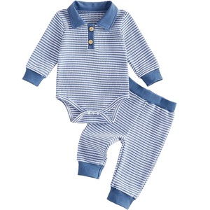 Conjunto deportivo para bebé 100% algodón, 160 g/m², tejido de punto, color liso, colorido, cuello redondo, cuello en V estampado, proveedor informal de Bangladesh. - Product Image 5