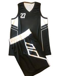 Maillot de basket-ball unisexe personnalisé de haute qualité en gros, ensemble de sublimation pour le football, impression de logo personnalisé, broderie sur le haut - Product Image 1