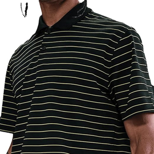 Chemise de golf pour homme 100 % coton à col boutonné avec technologie d'évacuation de l'humidité et séchage rapide, manches courtes - Product Image 5