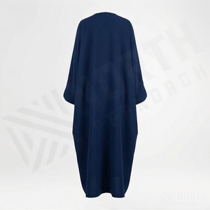 Abaya islamique tendance pour femmes, mode modeste, longueur au sol, production en usine, prix de gros, acheteurs internationaux, nouveauté - Product Image 2