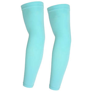 Manches de protection solaire longues anti-UV rafraîchissantes avec trou pour le pouce – Idéales pour la course à pied, le cyclisme et le vélo - Product Image 1