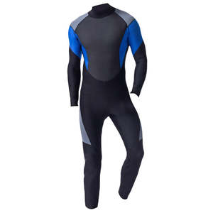 Traje de baño de una pieza para hombre, traje de baño de manga larga, elástico, de secado rápido, para surf, buceo, deportes acuáticos - Product Image 6