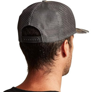 Unisex Mesh Trucker <b>Hat</b> 6-Panel Adjustable Cap Digital Print Camouflage Outdoor Casual Style Adult Spring <b>Summer</b> - Product Image 5