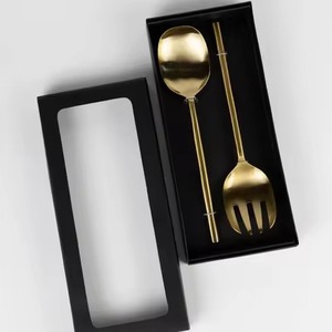 Luxury Stainless Steel Metal Salad <b>Server</b> for Vegetable Pasta and Salad Serving Purpose - Product Image 4