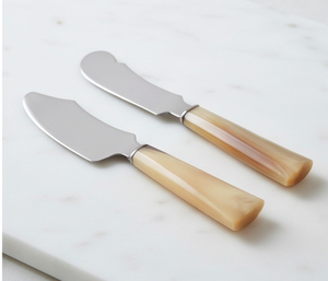 Ensemble de 2 couteaux à fromage en acier inoxydable avec manche en acacia, idéal pour plancher de fromages et usage en cuisine - Product Image 3