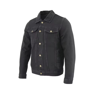 Veste en jean pour homme à prix raisonnable, dernière mode, confortable, anti-plis, manches longues, avec des designs uniques. - Product Image 4
