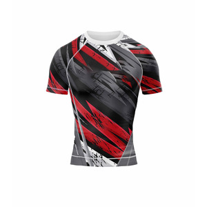 Camiseta Deportiva de Compresión Personalizada Sports Insight, Spandex/Poliéster, Ligera, Transpirable, de Secado Rápido, Duradera, para Artes Marciales - Product Image 4