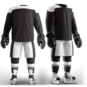 Conjunto de Uniforme de Hockey sobre Hielo Elite, Personalizado por Sublimación, Ropa Deportiva Transpirable para Equipos de Hockey, Proveedor de Fábrica OEM - Product Image 4