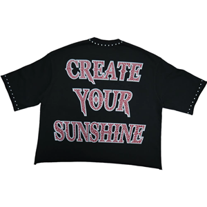 Camiseta Casual Transpirable de Manga Corta, 100% Algodón French Terry, Diseño con Estampado Digital Personalizado en el Dobladillo Inferior, Corte Regular - Product Image 2