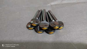 ที่จูนเนอร์สายหมุดแบบเต็มขนาดโลโก้ตามสั่งไม้มะเกลือสะพานโลหะทองเหลืองสำหรับเครื่องสายอุปกรณ์เสริม - Product Image 4