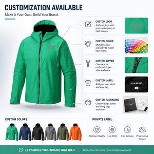 Custom Men's Polyester Camouflage <b>Running</b> <b>Jacket</b> Quick Dry Plain Dyed Zip Front Lightweight Outdoor Custom Logo Wholesale OEM - Product Image 4
