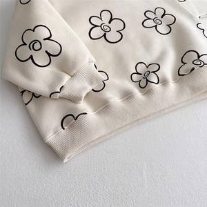 Conjunto de Sudadera Deportiva para Niños al por Mayor |   Sudadera y Pantalones de Cuello Redondo para Niños, Conjunto Deportivo de Algodón para Primavera |   Sudadera Informal - Product Image 3